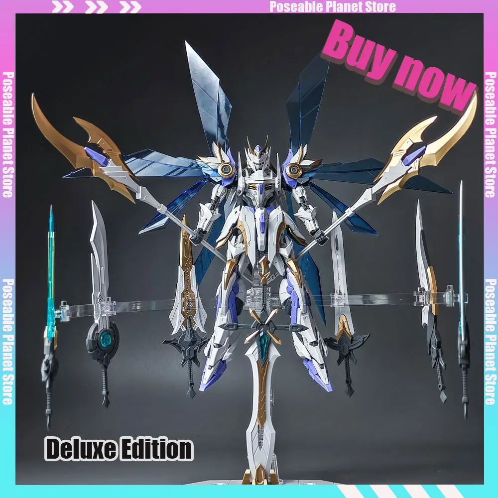 

In stock New SNAA The Round Table Knights Figure Hg 1/144 Sc-009 Deluxe Edition Divine Invoker-Percival Model Kits Toys Gifts