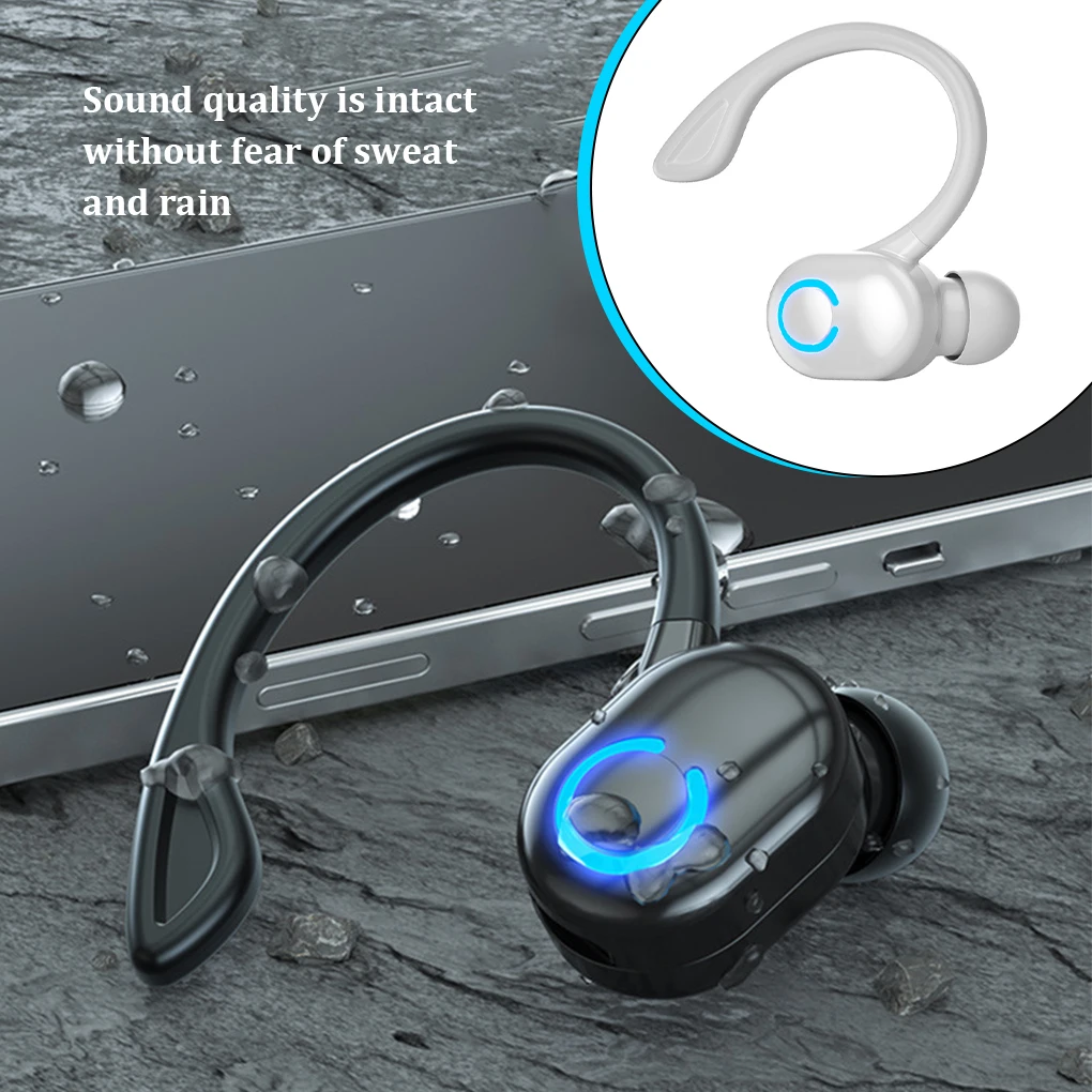 

Wireless Bluetooth-compatibility 5 2 Headphone Waterproof Running Headset