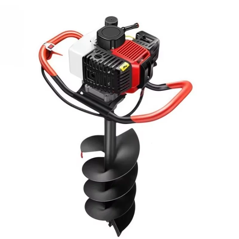 

Бензиновый грунтовый бур | Высокомощный сельскохозяйственный шнековый бур для бурения отверстий в садах и на фермах