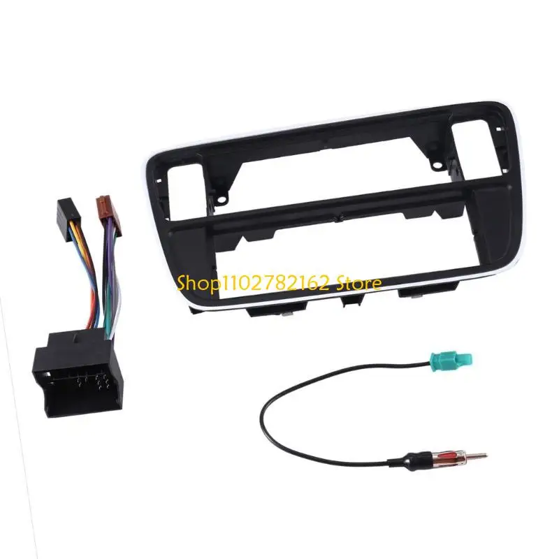 

547B 1 Din Frame Car Radio Fascia Automobile Video Panel Player Stereo Dashboard Dashboard Mount Panel