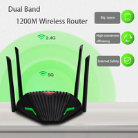 Network Card Wifi Router gigabit port wireless signal repeater 1200M Dual Band External Antenna 2.4&5GHz Wireless Router wifi