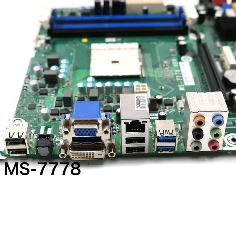 

For HP Pavilion 3400 3515 Motherboard MS-7778 700846-001 696333-001 Mainboard 100% Tested OK Fully Work Free Shipping