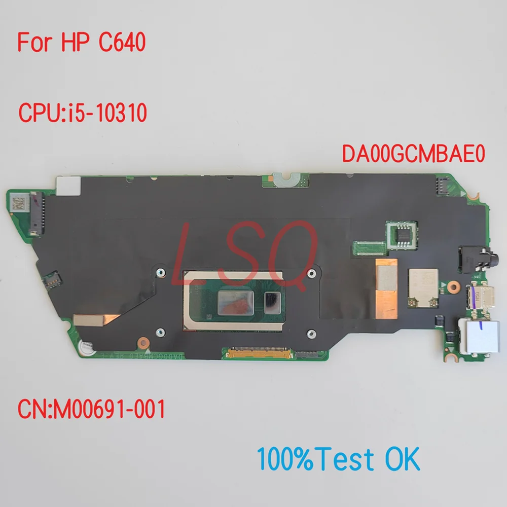 DA00GCMBAE0 For HP ProBook C640 Laptop Motherboard With CPU i5-10310U PN:M00691-001 100% Test OK