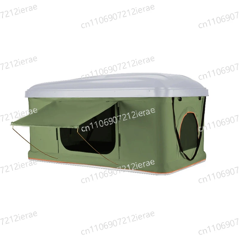 Car roof tent Customized fully automatic outdoor camping self-driving car anti-mosquito and rain-proof  hard-top tent