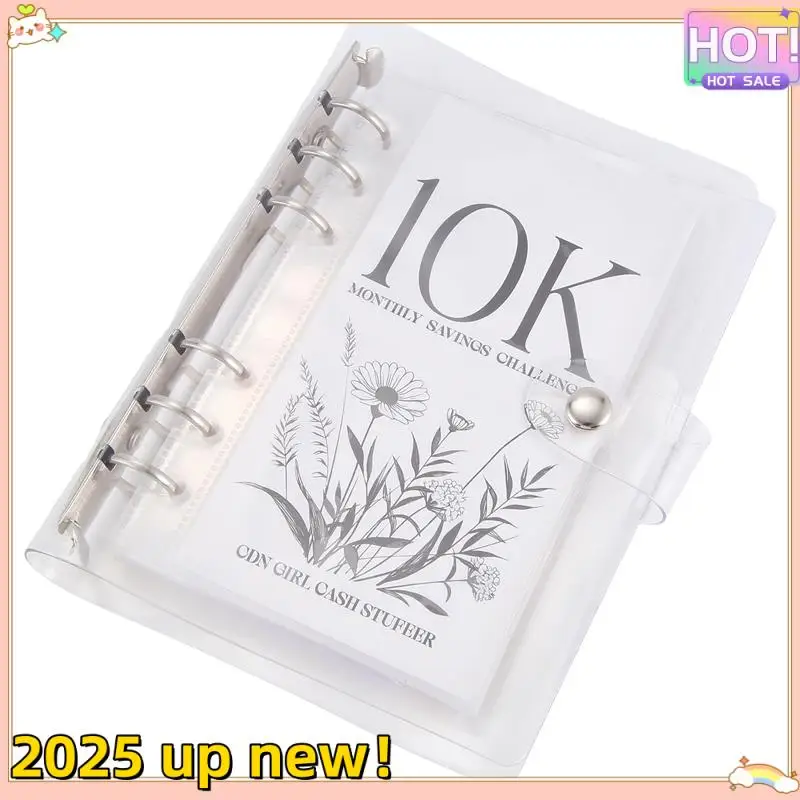 

L47A-Envelope Challenge Binder Savings Binder For Save With Cash Envelopes For Budget Planning