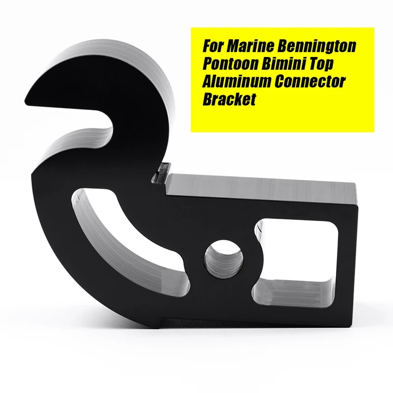 

Кронштейн разъема подвесного центра 012357 Для морского Bennington Pontoon Bimini Верхний алюминиевый соединительный кронштейн Простая установка