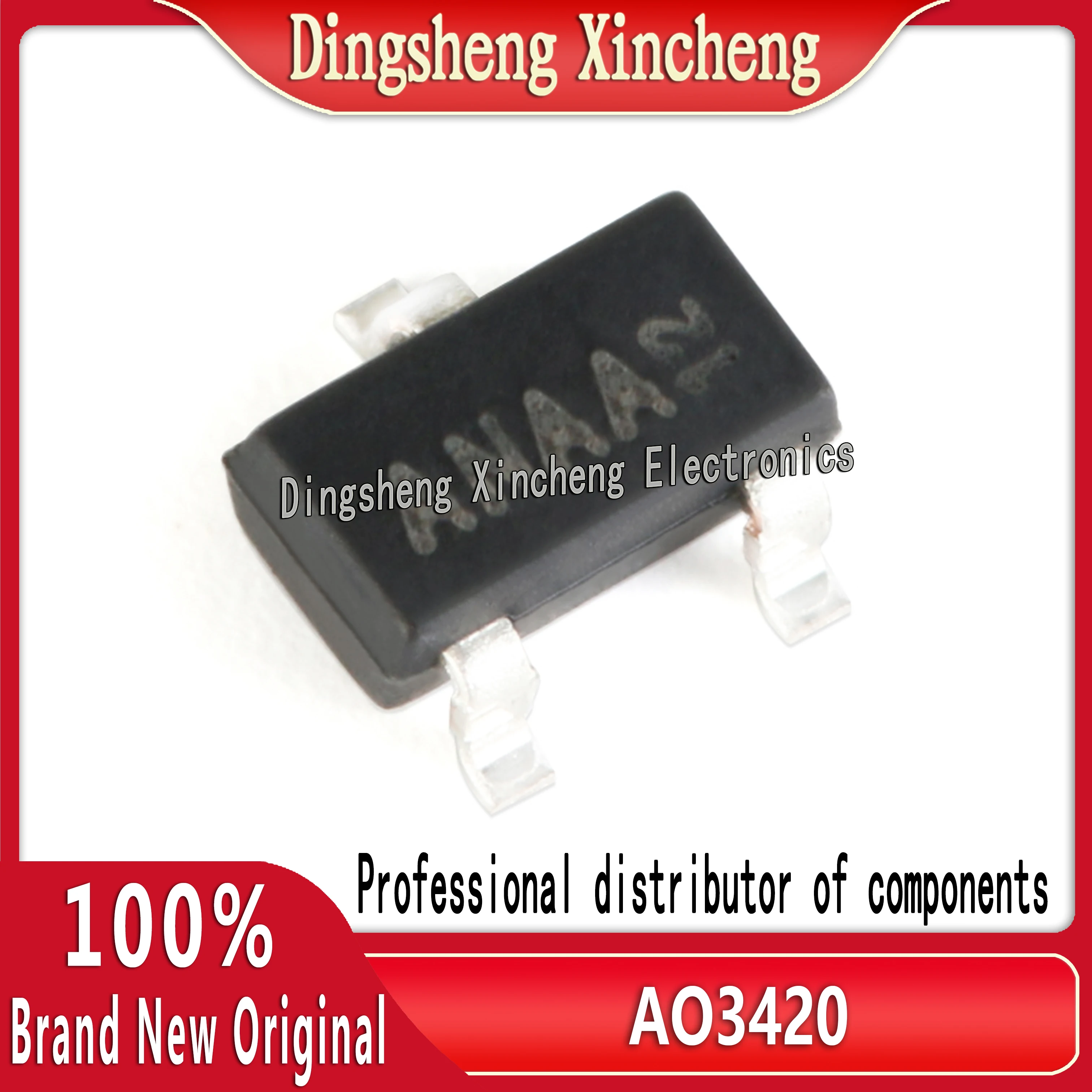 10 pcs/lot  New original AO3420 SOT-23 N channel 20V/6A SMT