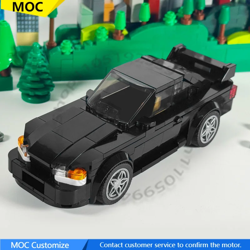 

238 PCS Supercar Civic EJ1 MOC Customize Modular Building Block Model Design Technology Kids Creative DIY Assembly Toy Gift