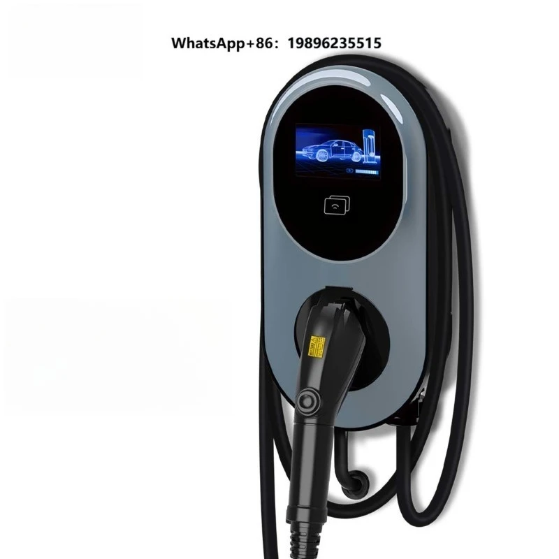 80A Type 1 Ev Charger 19.2KW IP65 Ev Charging Station with APP J1772 Wall-mounted Wallbox for the US Electric Vehicle