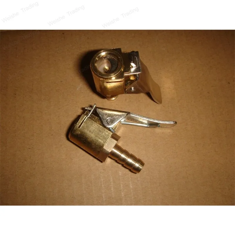 Brass tire inflatable nozzle