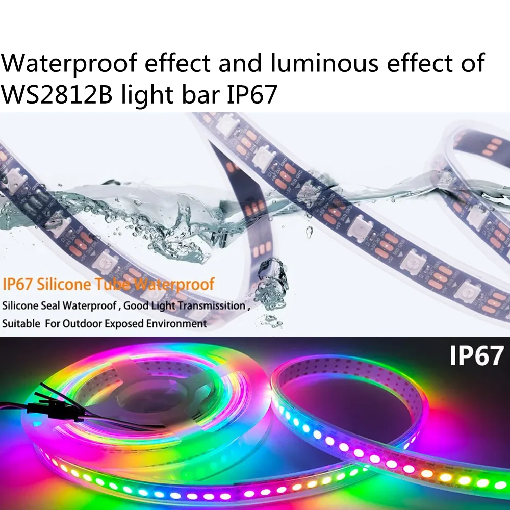 DC5V RGBIC SMD5050WS2812B band - Decor Lighting Address avis et prix