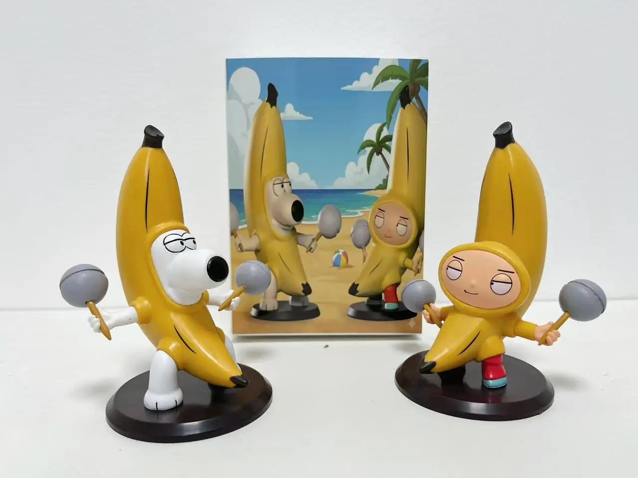 

In Stock New Family Guy Brian Griffin Dumplings Model Figurine Collectible Decoration And Gift Collectible Model Anime Fans Toys