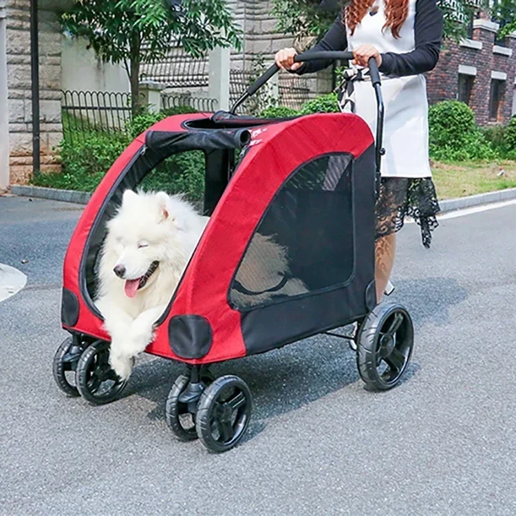 Strollers Outdoor Travel Carts Cats and Dogs Pet Strollers Portable Pet Strollers Hot sales