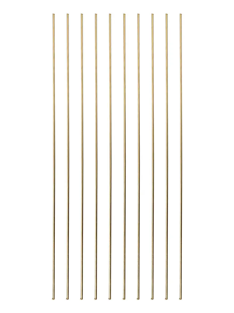 10 Brass Welding Rods Set Perfect for Brazing Copper and Steel Each Rod is 1 6mm in Diameter and Measures 250mm Long