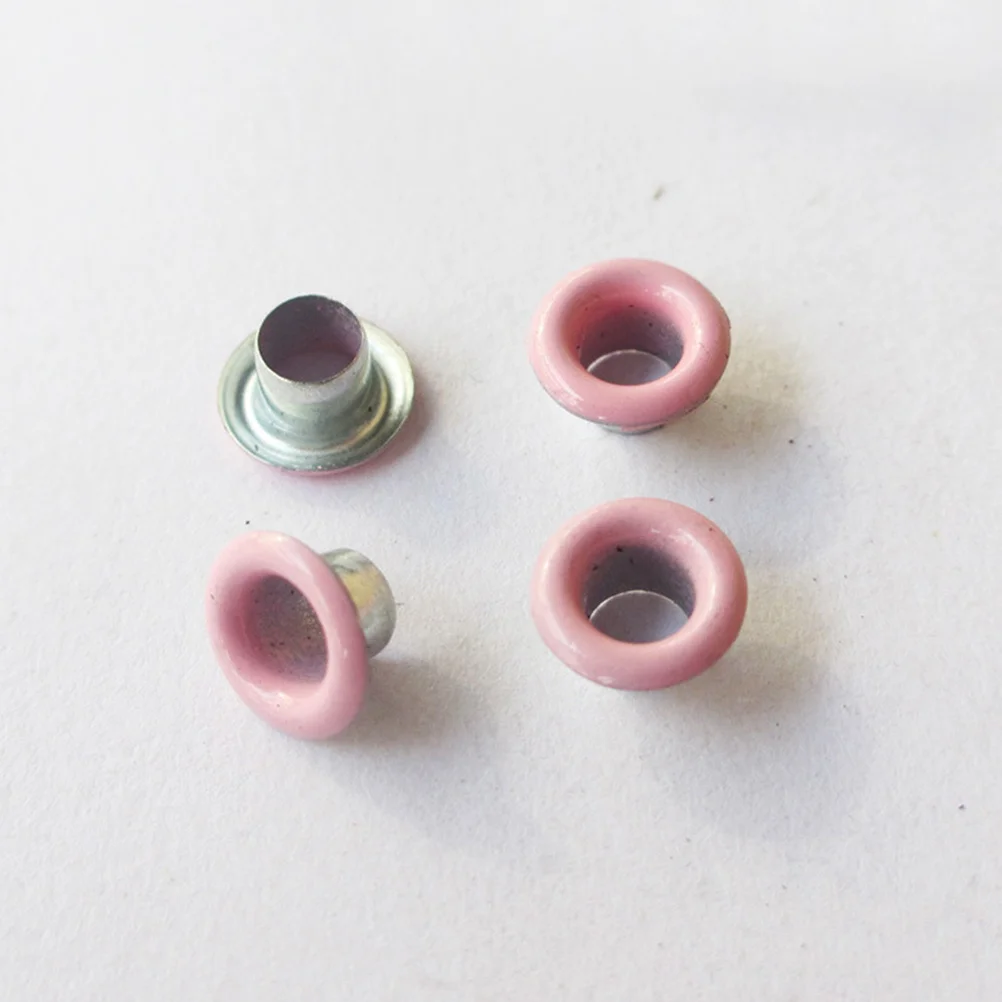 

100pcs Grommets Kit 8Mm Metal Eyelets For Clothes Shoes Bags Diy Crafts Canvas Tents Self Backing Rivet Hanging Tag Handicraft