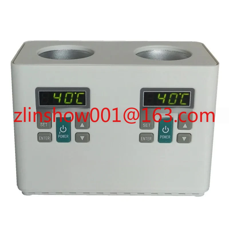 Promotion led digital display single or double ultrasound gel warmer couplant heater