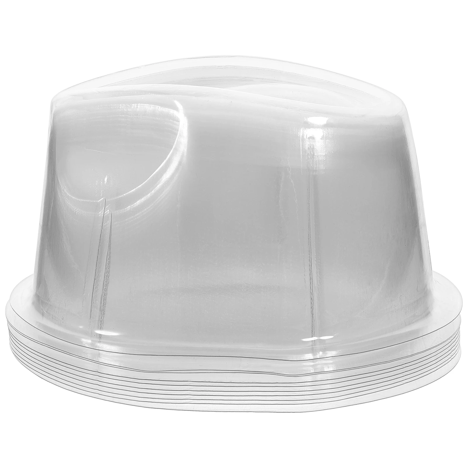 

10pcs Holder Pvc Hat Rack PVC Lightweight Cowboy Hat Rack Holder Cowboy Stand Home Shop Storage Travel