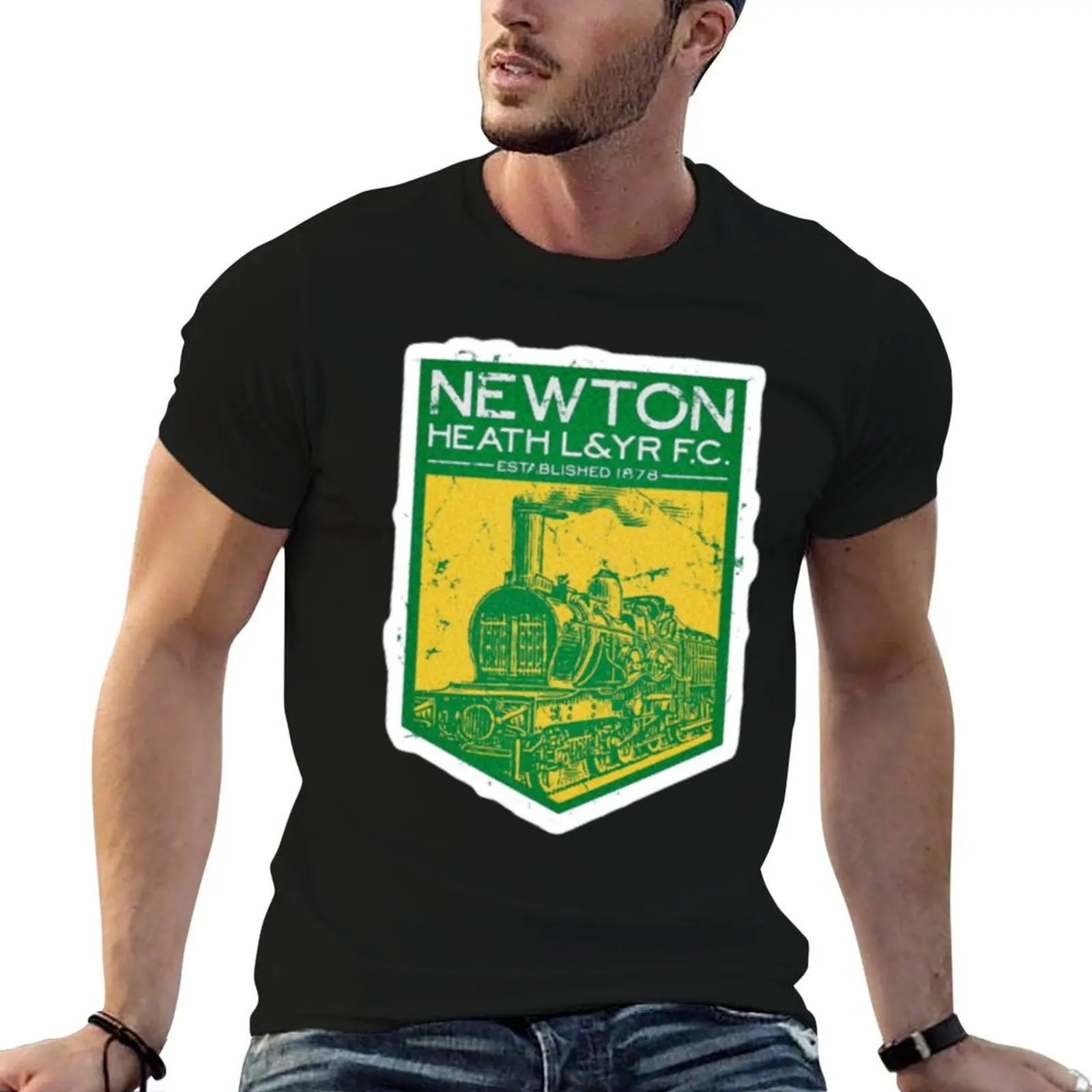 Newton Heath T-Shirt clothes vintage plus size clothes mens t shirts