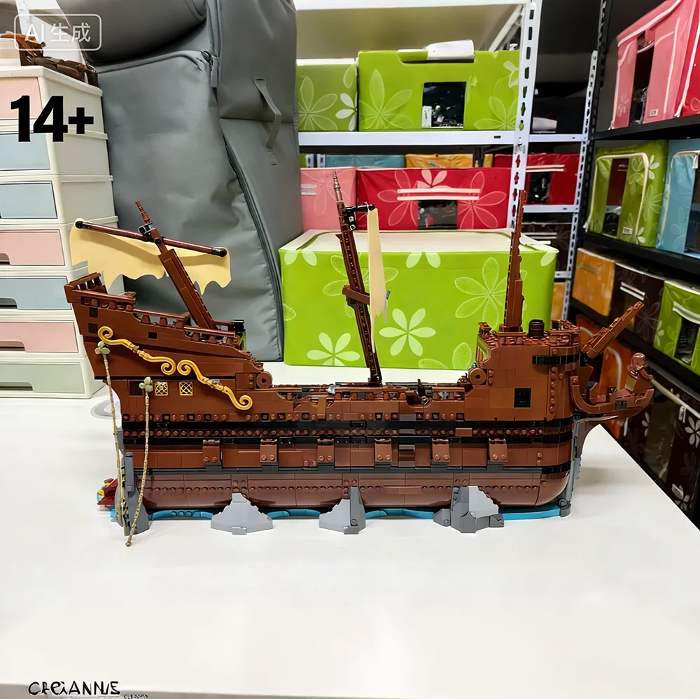 

Collectied 21363 Goonie New Model Building Block Set Expert Architecture Decor Bricks Assembly Toys For Kids 2915PCS