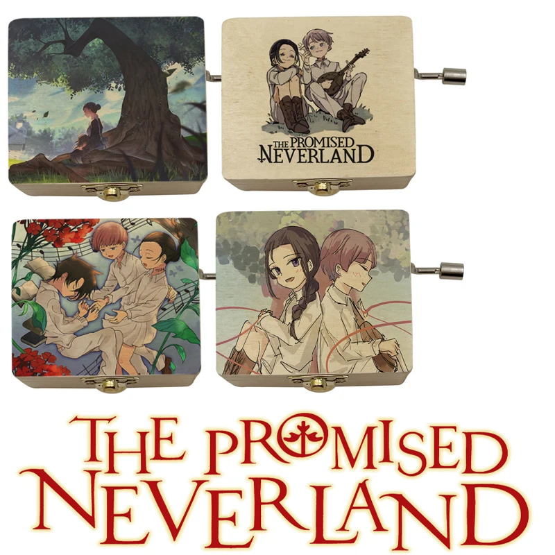 New The Promised Neverland Handed Music Box, Yakuso no Neverland Isabella's Lullaby Theme Friend Birthday Kid Toy Christmas Gift