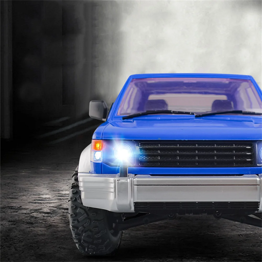 LDRC 1297 RTR Pajero 1/14 4WD RC Car LED Light Off-Road Truck Climbing Rock Crawler Full Proportional Vehicles Models Toys