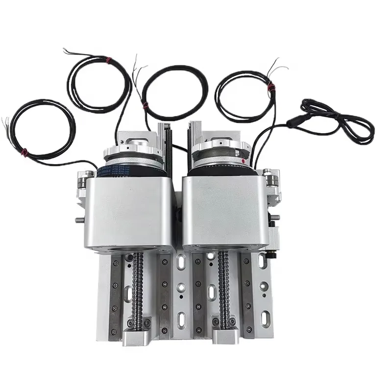 

Double Head Tool Holder for Digital Cutting Machine EOT Electric Oscillating Tool Pneumatic Knife Wheel Knife Kiss V Cut