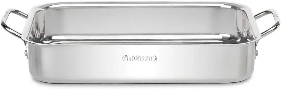 

Stainless Steel Lasagna Pan, 13.5-Inch, Professional Chef's Classic for Perfect Baking