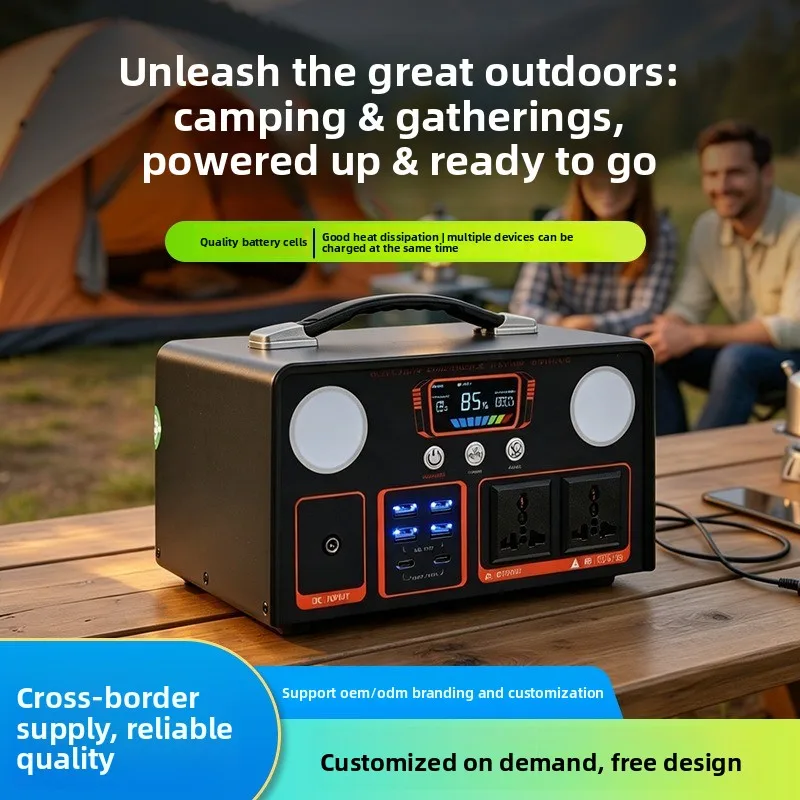 Portable Outdoor Energy Storage Power Supply 220V Large-capacity Mobile Power Supply Camping Emergency Backup Source Factory