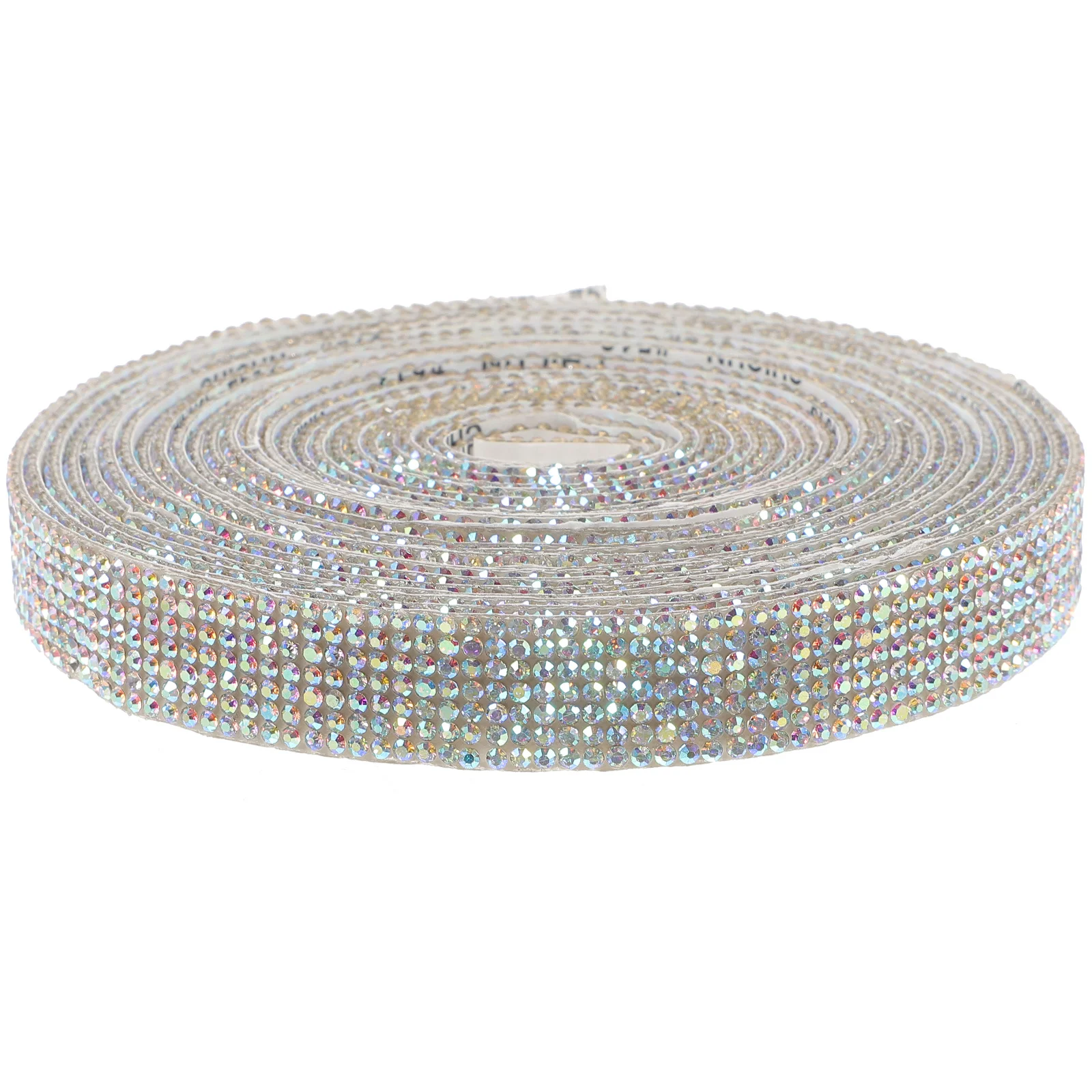 

Rhinestone Ribbon Roll Self Adhesive Glittering Trim for Bridal Veil Belt Crafts Home Decoration Diamond Strip DIY Clothing