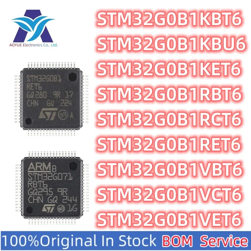 STM32G0B1KBT6 STM32G0B1KBU6 STM32G0B1KET6 STM32G0B1RBT6 STM32G0B1RCT6 STM32G0B1RET6 STM32G0B1VBT6 STM32G0B1VCT6 STM32G0B1VET6