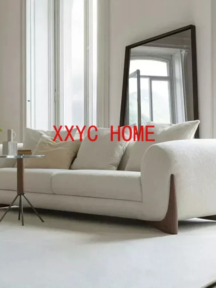 Wood Legs Relax Designer Luxury Armchair Couch New In Longue Modern Divano Living Room Furniture