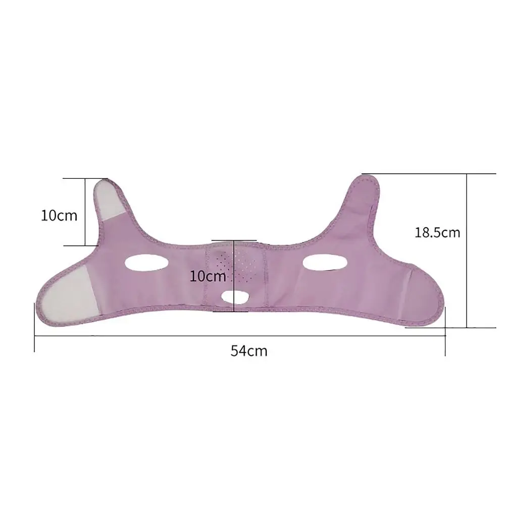 Herbruikbare Kaaktrainer V-lijn Masker V-vormig Gezicht Afslanken Lifting Chin Up Masker Kinband Voor Vrouwen Slapen