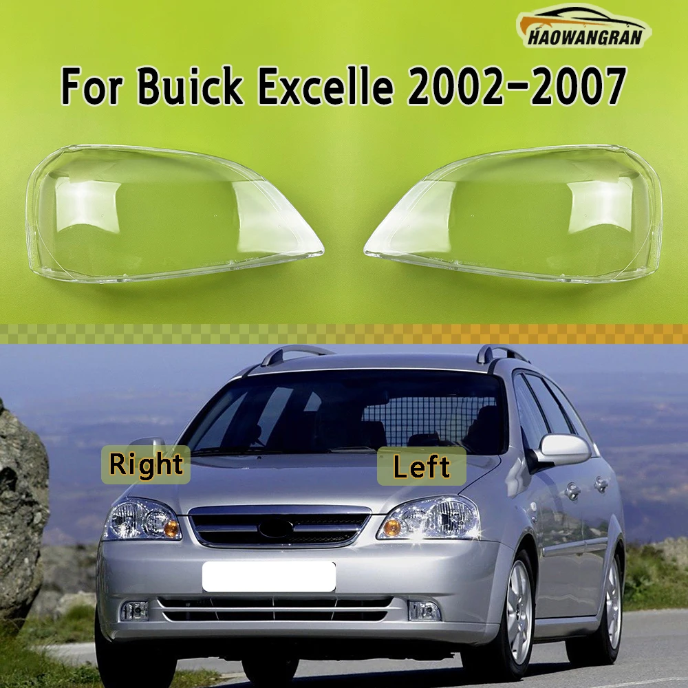 Front Headlamp Cover Headlight Shell Lampshade Plexiglass Replace Original Lens For Buick Excelle 2002 2003 2004 2005 2006 2007