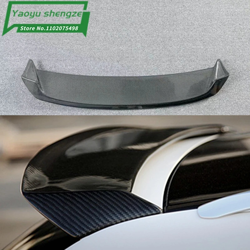 

A3 8P Sportback Carbon Fiber Roof lip Spoiler Wing For Audi A3 hatchback 2006~2012