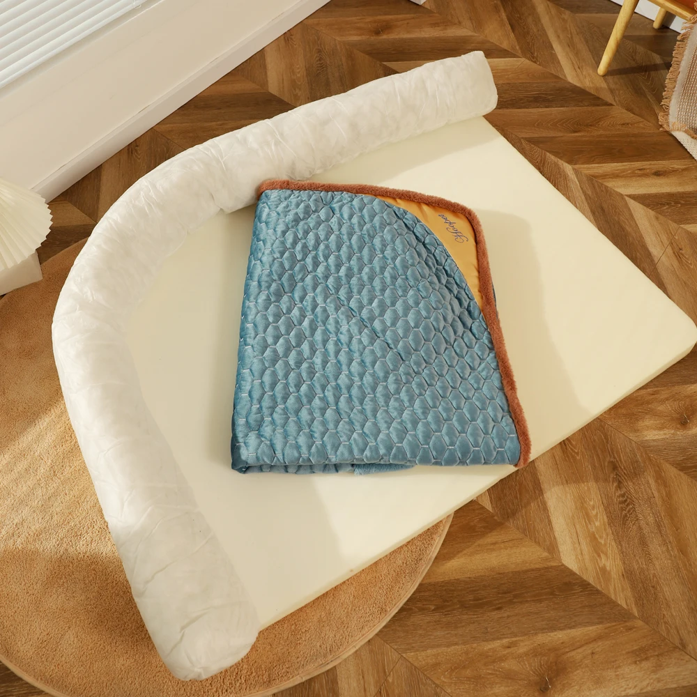 HOOPET Cat Bed with Pillow Premium Cat Mat Sleeping Sofa for Dogs L-3XL Golden Retriever Labrador Sleeping Pad Pet Supplies