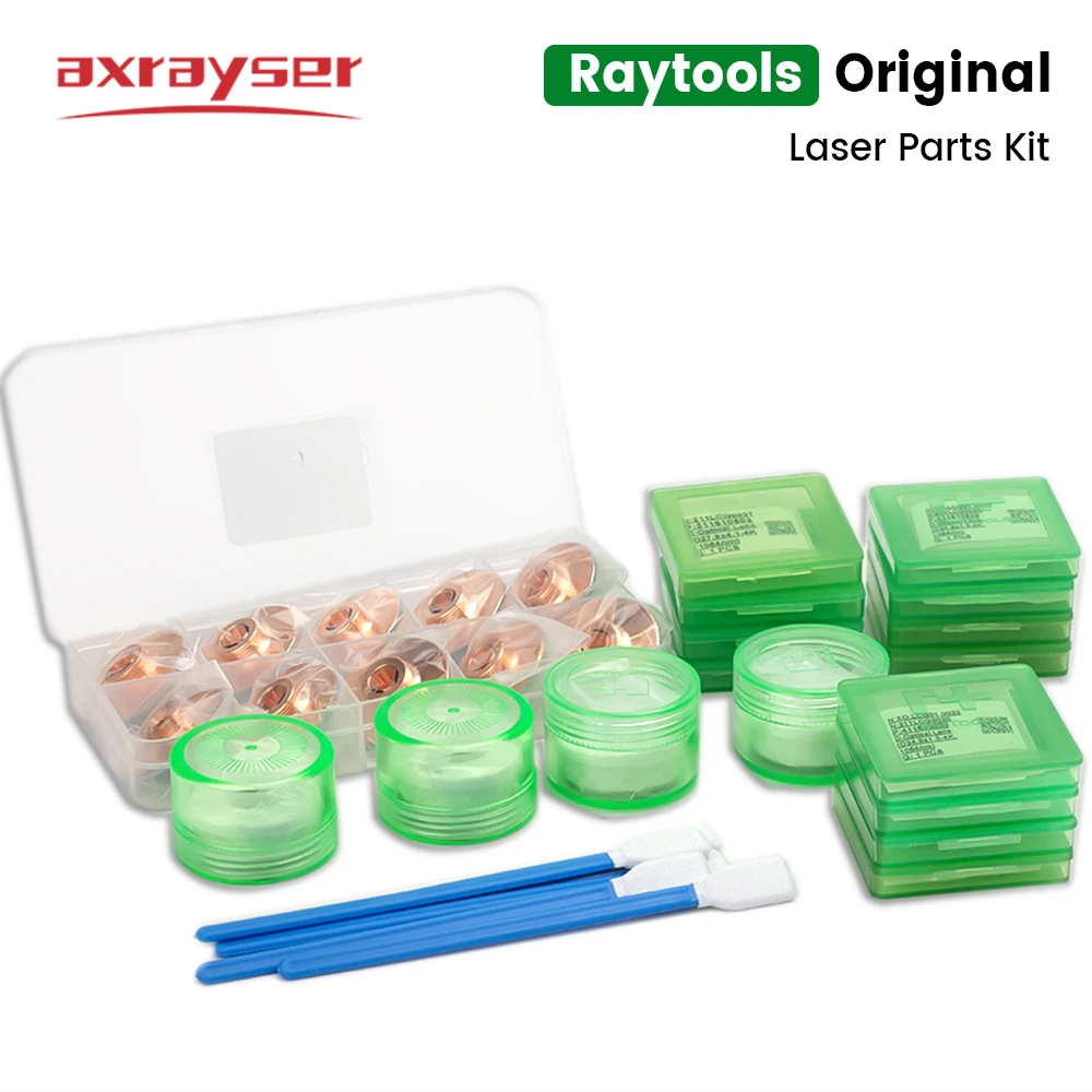 

Original Raytools Protective Windows 24.9x1.5 27.9x4.1 Laser Caramic D28 D32 Single Double Layer Nozzle for Cutting Head Parts