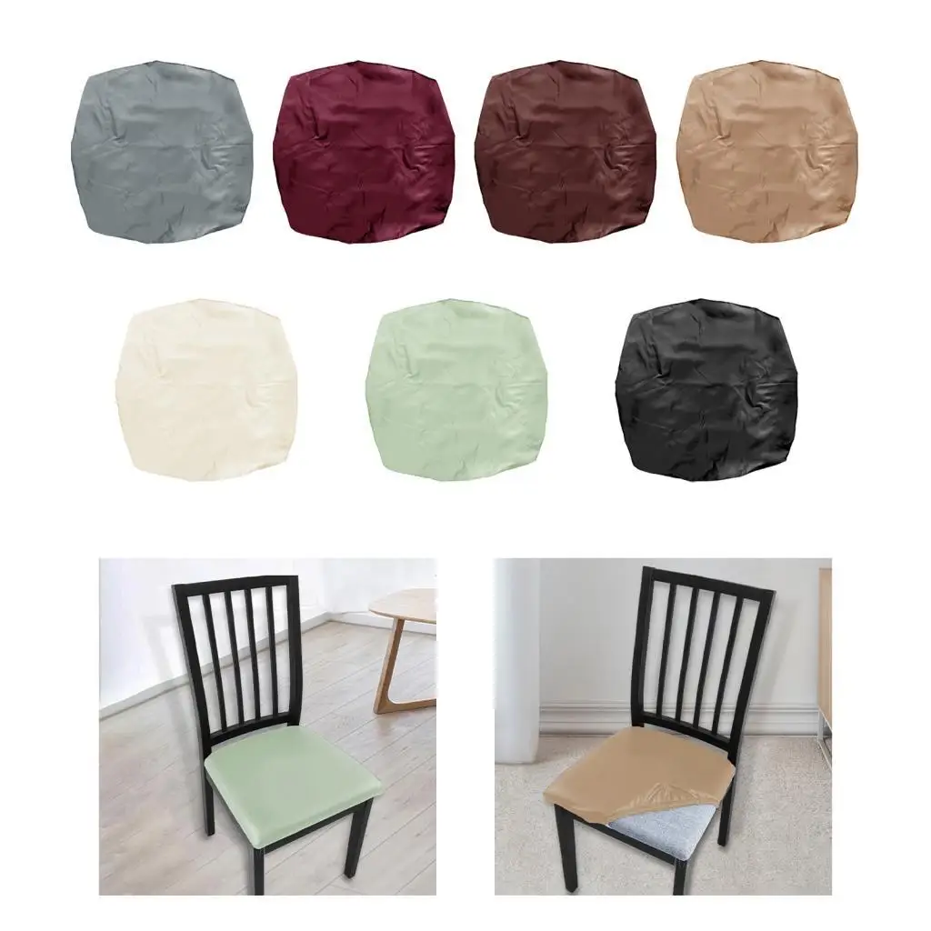 Office Chair Cover Seat Cover, Removable Waterproof Rotating Chair Slipcover, Chair Cushion Cover for Desk Chair, Ceremony