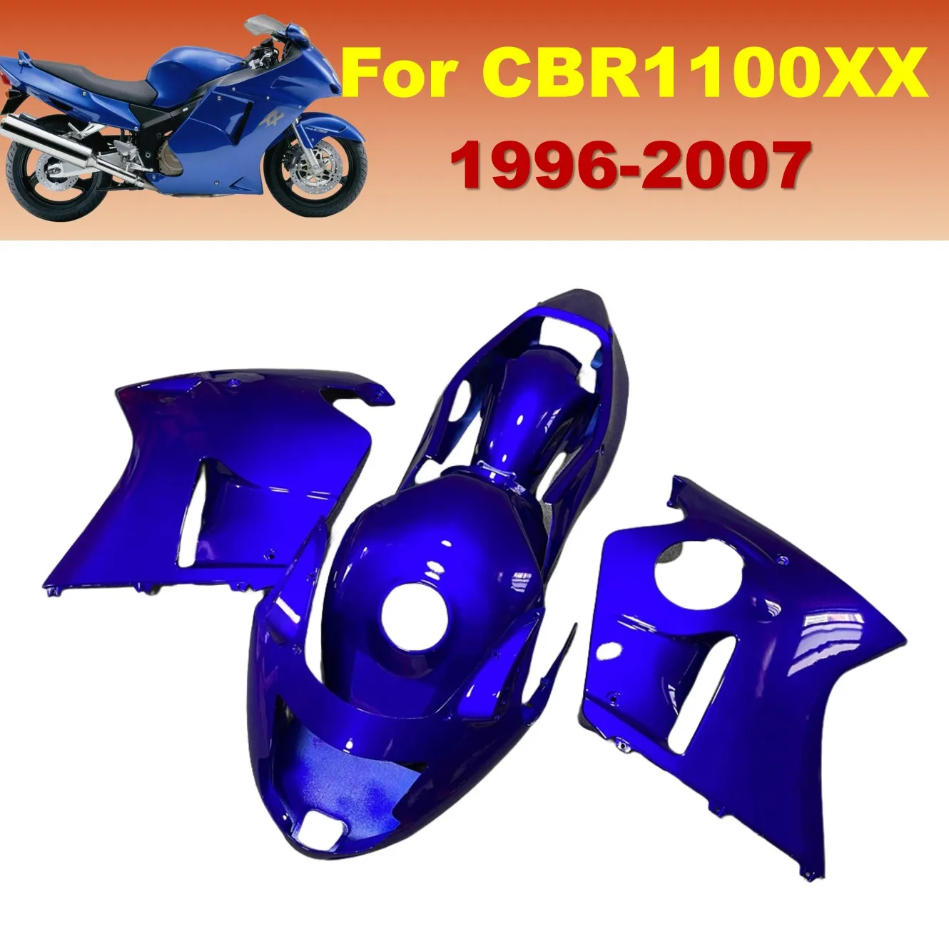 CBR 1100XX 1996 1997 1998 1999-2007 Super Blackbird 2001 2002 2003 2004 2005 2006 Motorcycle Fairing Kit For Honda CBR1100XX