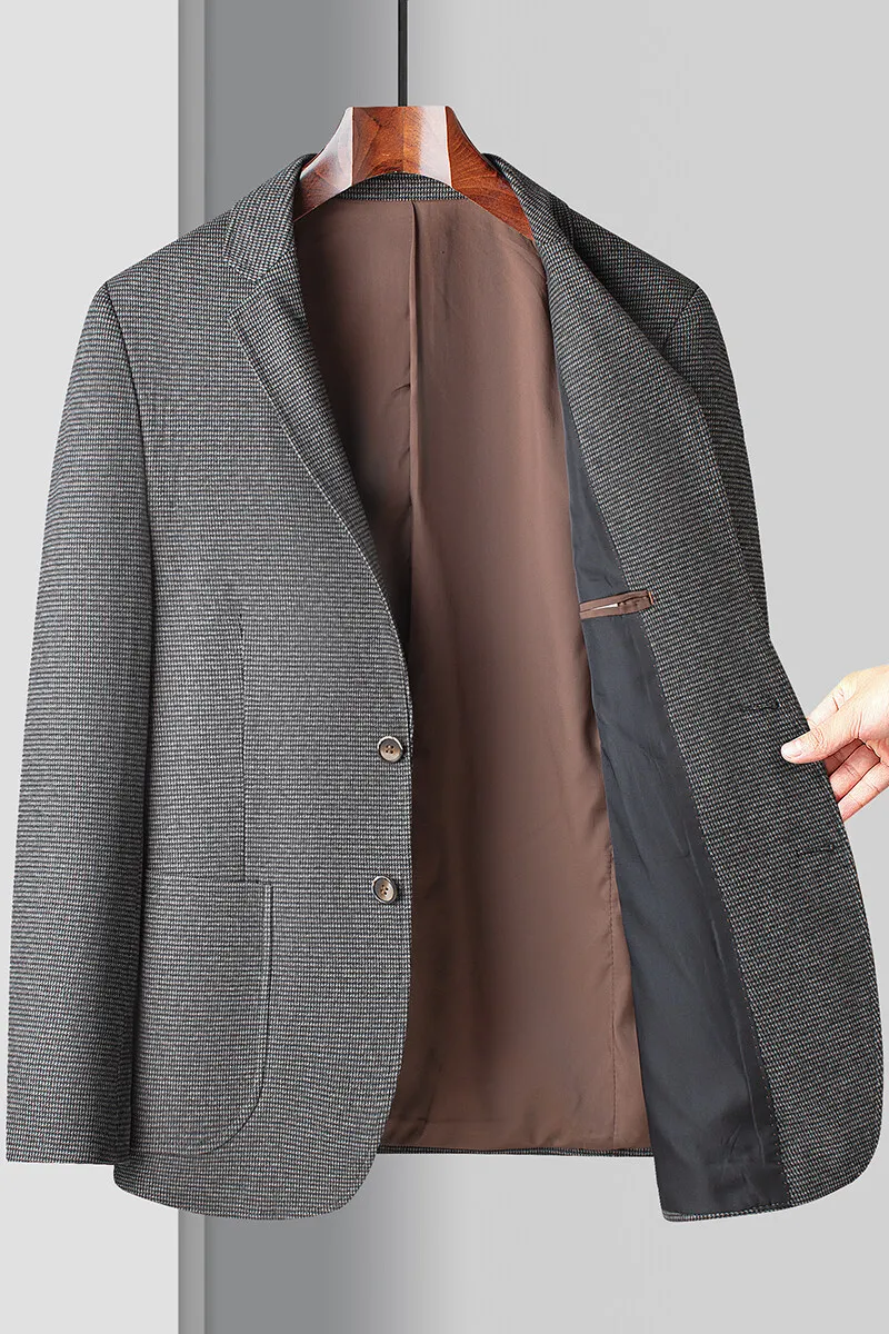 السترة الرجالية أزياء الرجل المحترم الأعمال تنوعا التخسيس النمط البريطاني الألوان الصلبة استضافة العروض عارضة حفلات الزفاف السترة #6