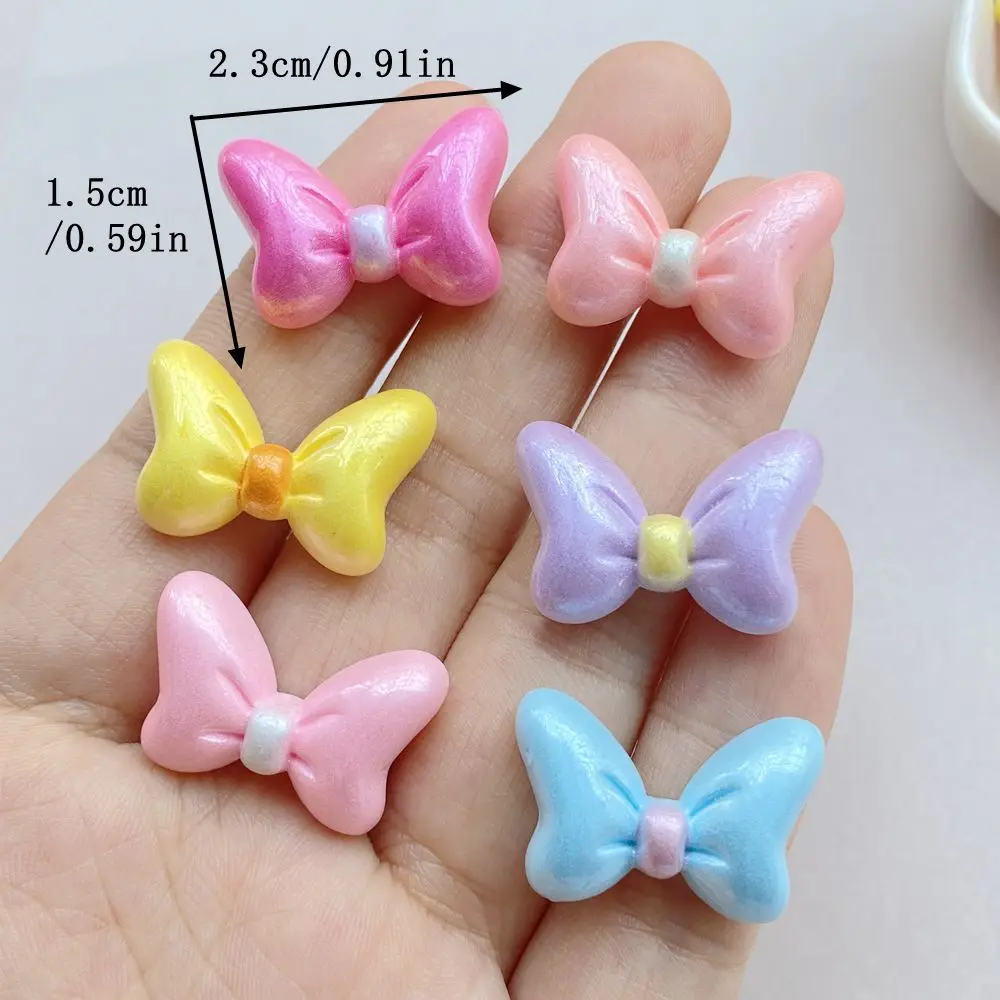 10Pcs New Cute Resin Cartoon Candy, Bow, Butterfly Series Flat Back Scrapbooking DIY Jewelry Craft Decoration Accessories