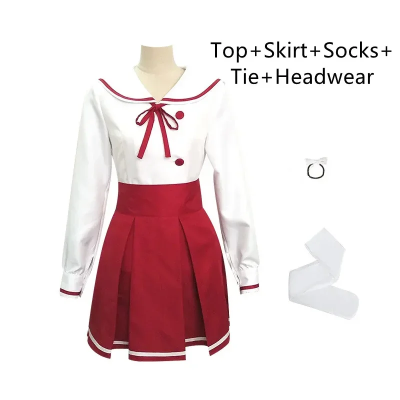 أزياء أنيمي التأثيرية للإيجار لصديقتك ميزوهارا تشيزورو/ساكوراساوا سومي/نانامي مامي فستان استئجار صديقة زي الفتيات اللطيفات