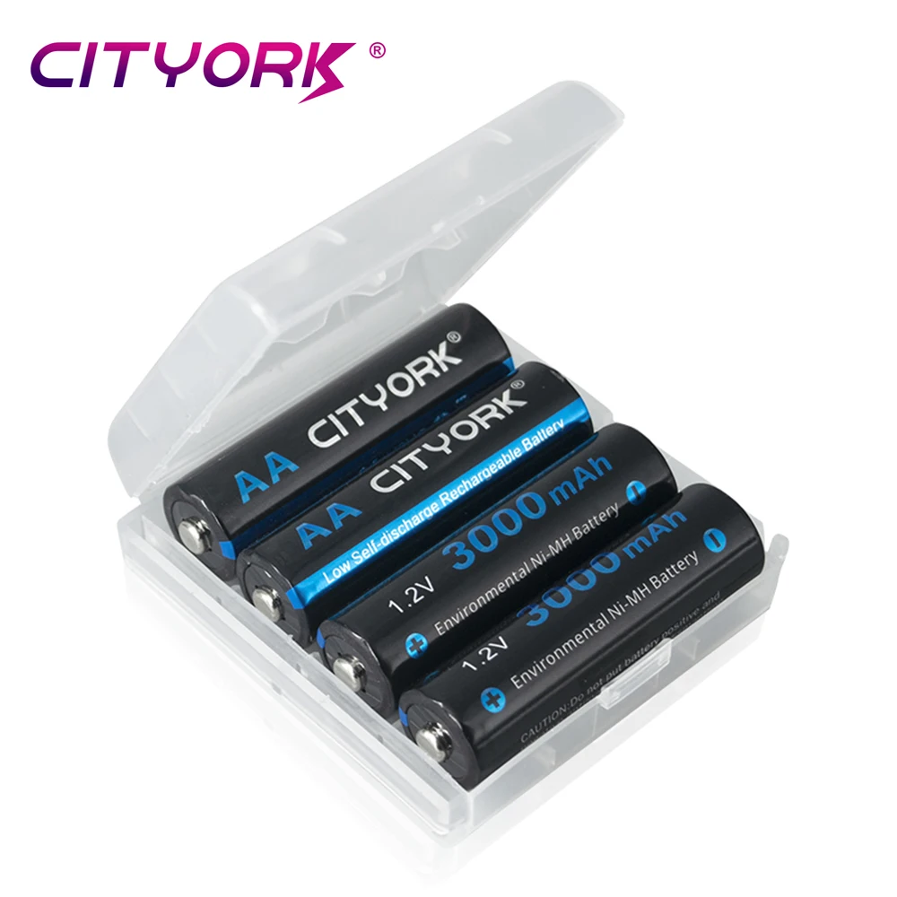 Cijork 4-16 szt. 1.2V AA NIMH akumulator 3000mAh AA HR6 NI-MH baterie AA komórka z LCD 1.2V AA ładowarka do baterii AAA