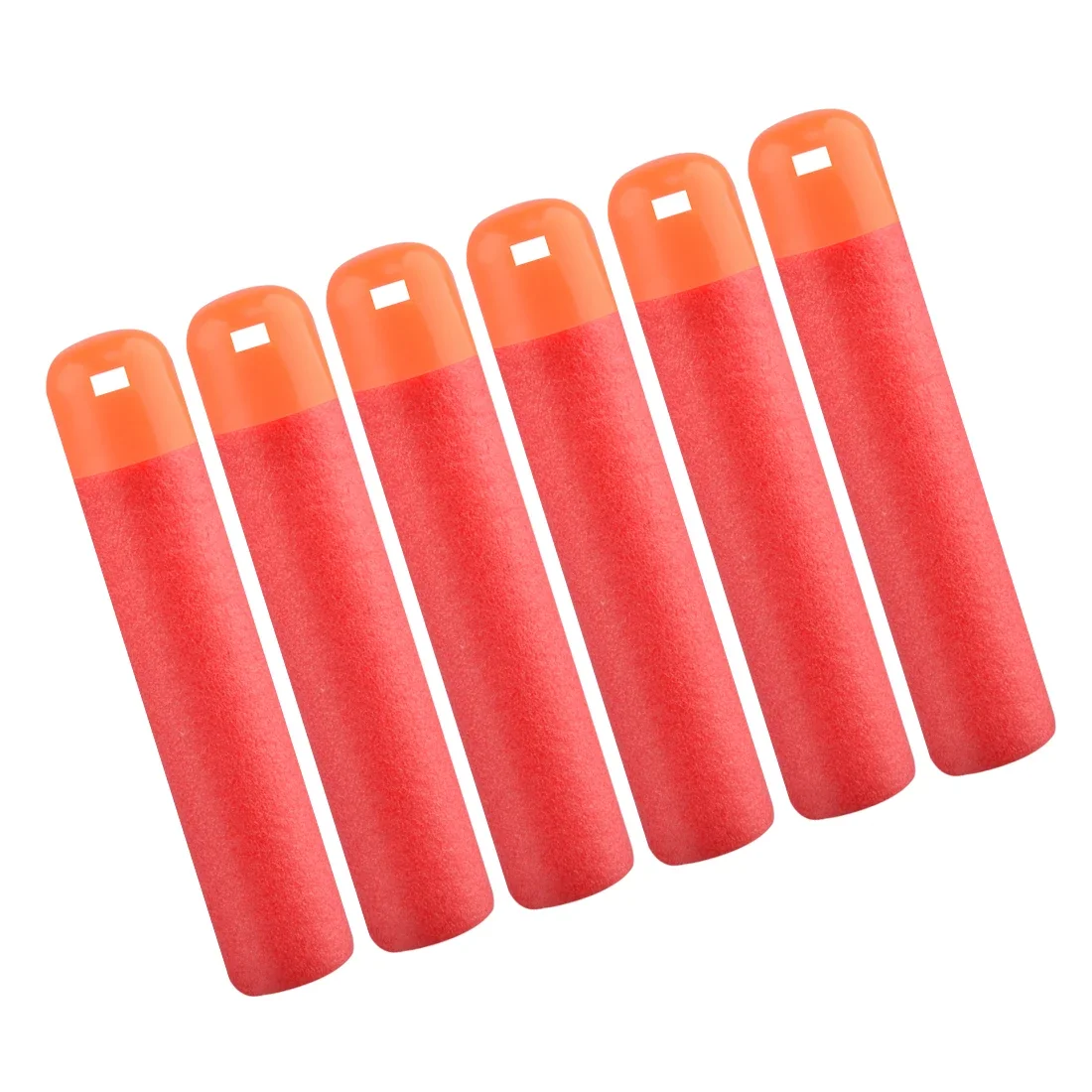 Dardos de Espuma A1 Vermelhos para Rifle Sniper Nerf Mega, Refil de Dardos de Brinquedo para Crianças, Balas com Ponta de Furo Grande para Nerf e Alvo de Tiro
