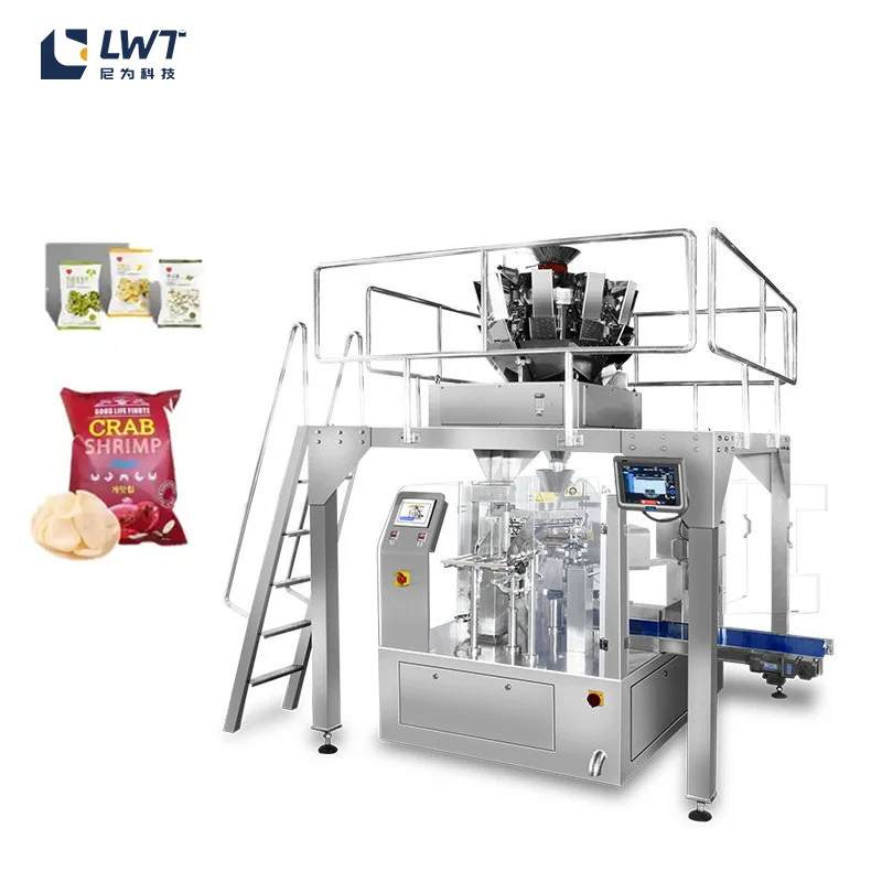 New Automatic Small Wheat Flour Packaging Machine for Chilli Spices Sachet Filling and Sealing with Labeling Function