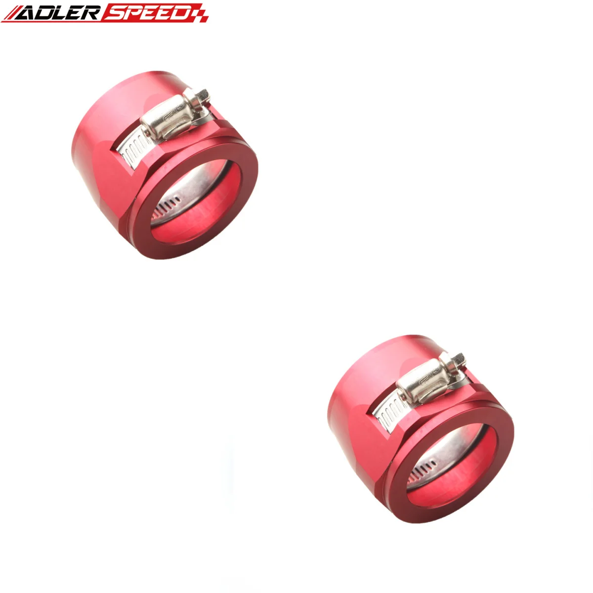 2 uds AN4 AN6 AN8 AN10 AN12 AN14 abrazadera de acabado de manguera radiador Clip de tubo de combustible hebilla abrazaderas de manguera universales acabado de extremo de aceite AN16