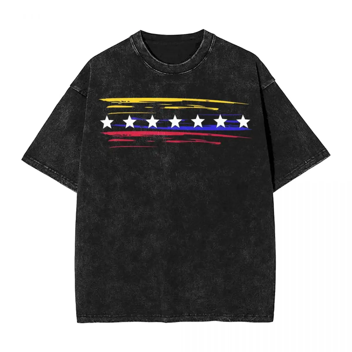 

Футболки с флагом Венесуэлы 2025: 7 звезд, хип-хоп, винтажные, из 100% хлопка, для мужчин и женщин, с графическим принтом