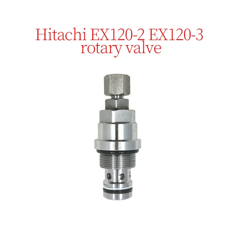 Excavator Accessories Construction Machinery Parts Suitable for Hitachi EX120-2 EX120-3 Rotary Valve (Length: 98mm,Thread: 30mm)