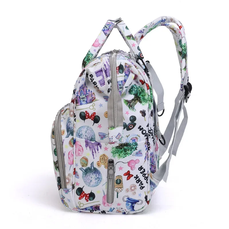 Disney New Backpack, Simple and Fashionable Outing Mother and Baby Bag, Casual Large-capacity Trendy and Fashionable Mommy Bag