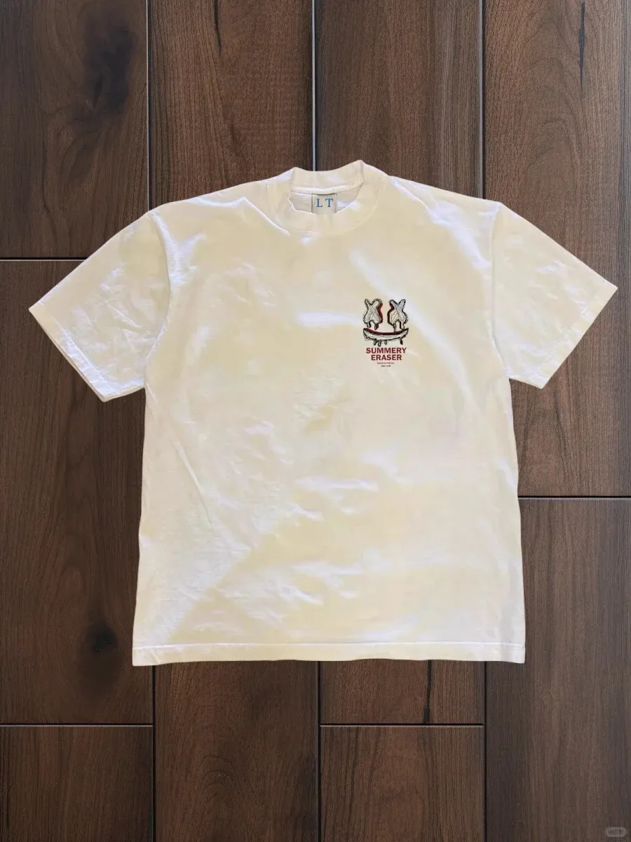 Stile gotico Ruffian Bello abbigliamento di tendenza Must-have T-shirt da donna estiva di grandi dimensioni in cotone organico Manica corta Versatile