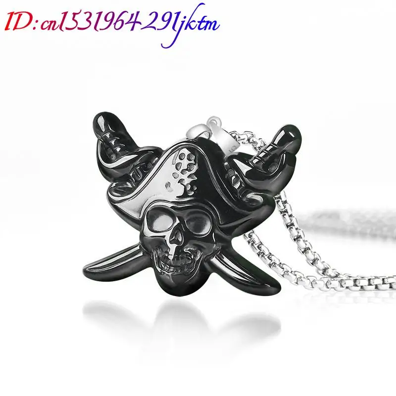 Burmese Jadeite Skull Pendant Necklace Vintage Real Jade 925 Silver Luxury Amulet Charm Gemstone Gifts for Women - view 2